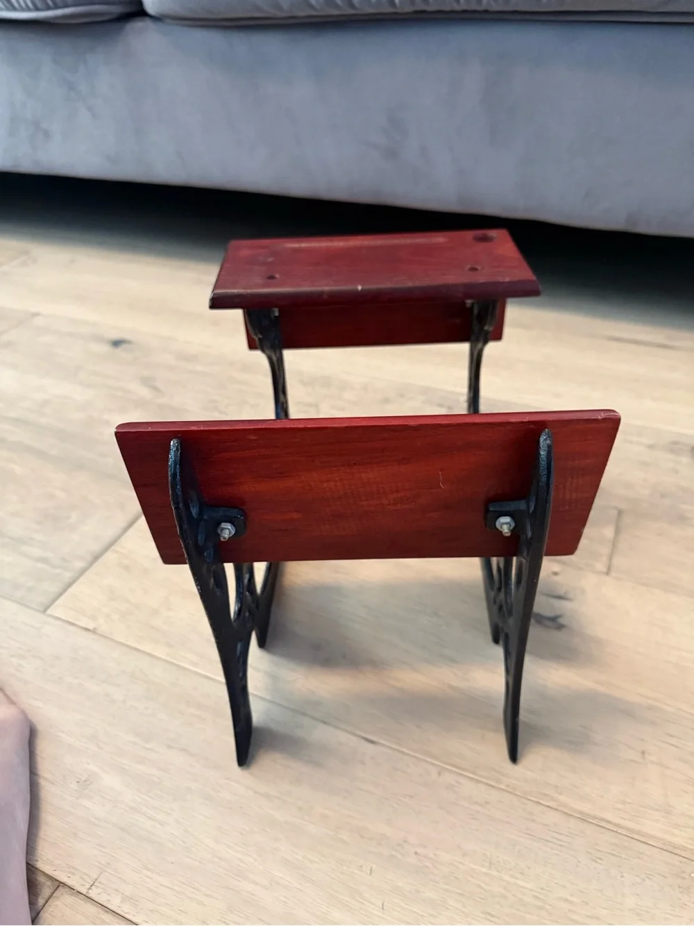 American Girl Doll (Pleasant Company) wooden/wrought iron desk
